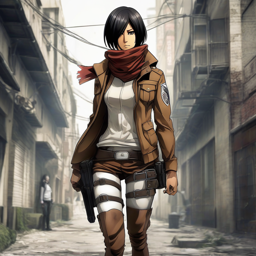 Mikasa_wears_a_black_graphic_t-shirt_distressed_jeans_and_Yeezy_sneakers_2_small.png