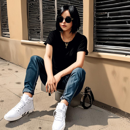 Mikasa_wears_a_black_graphic_t-shirt_distressed_jeans_and_Yeezy_sneakers_3_small.png