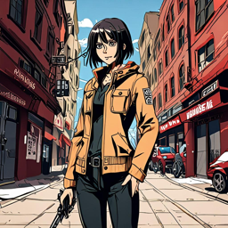 Mikasa_wears_a_black_graphic_t-shirt_jeans_and_sneakers_1_small.png