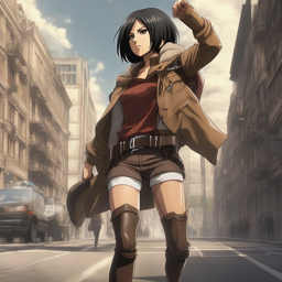 Mikasa_wears_a_black_graphic_t-shirt_jeans_and_sneakers_2_small.png