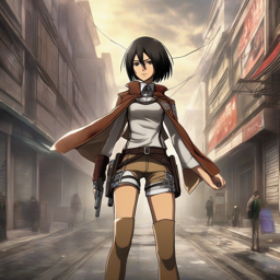 Mikasa_wears_a_black_graphic_tee_distressed_jeans_and_Adidas_sneakers_2_small.png