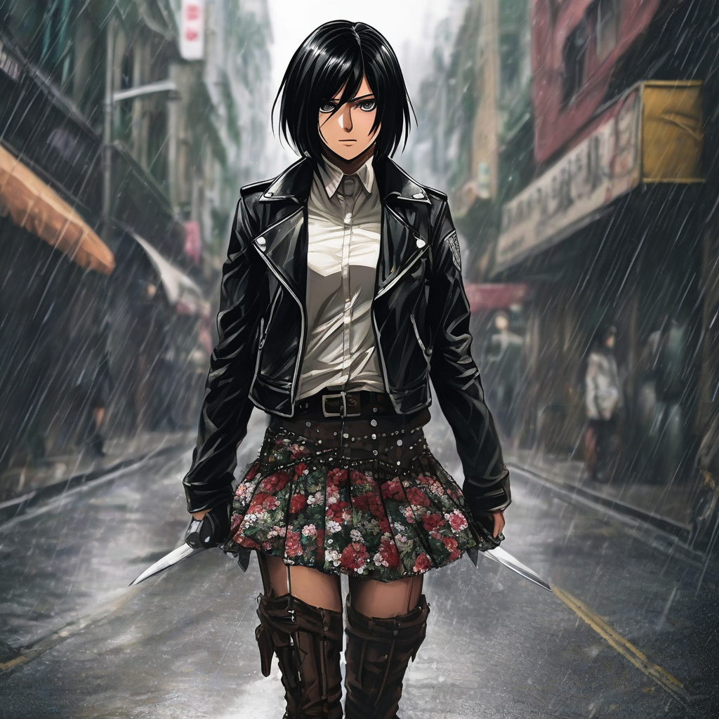 Mikasa_wears_a_black_leather_jacket_and_floral_skirt_4.png