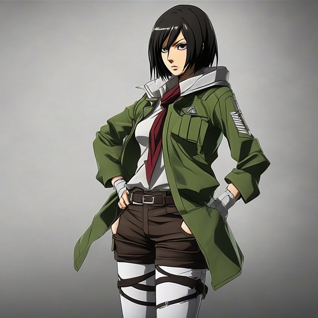 Mikasa_wears_a_black_windbreaker_denim_jeans_and_chunky_sneakers_2.png