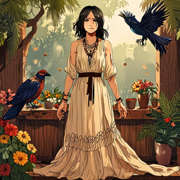 Mikasa_wears_a_bohemian-inspired_outfit_including_a_maxi_dress_and_ankle_boots_3_small.png