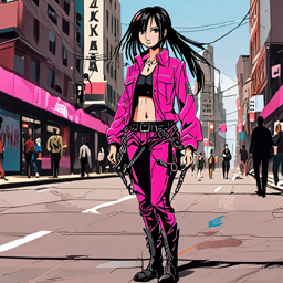 Mikasa_wears_a_bold_neon_pink_jumpsuit_3_small.png