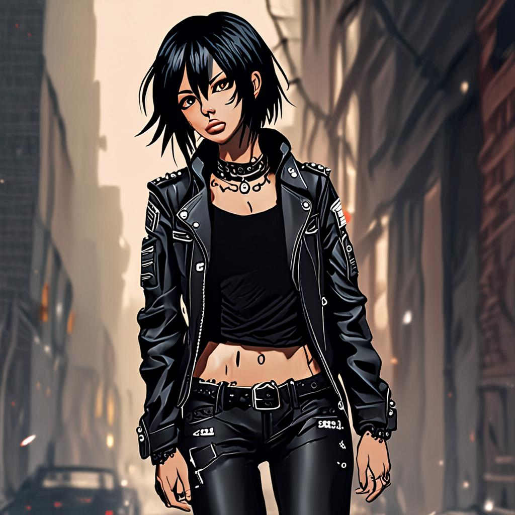 Mikasa_wears_a_distressed_denim_jacket_and_black_leather_pants_3.png