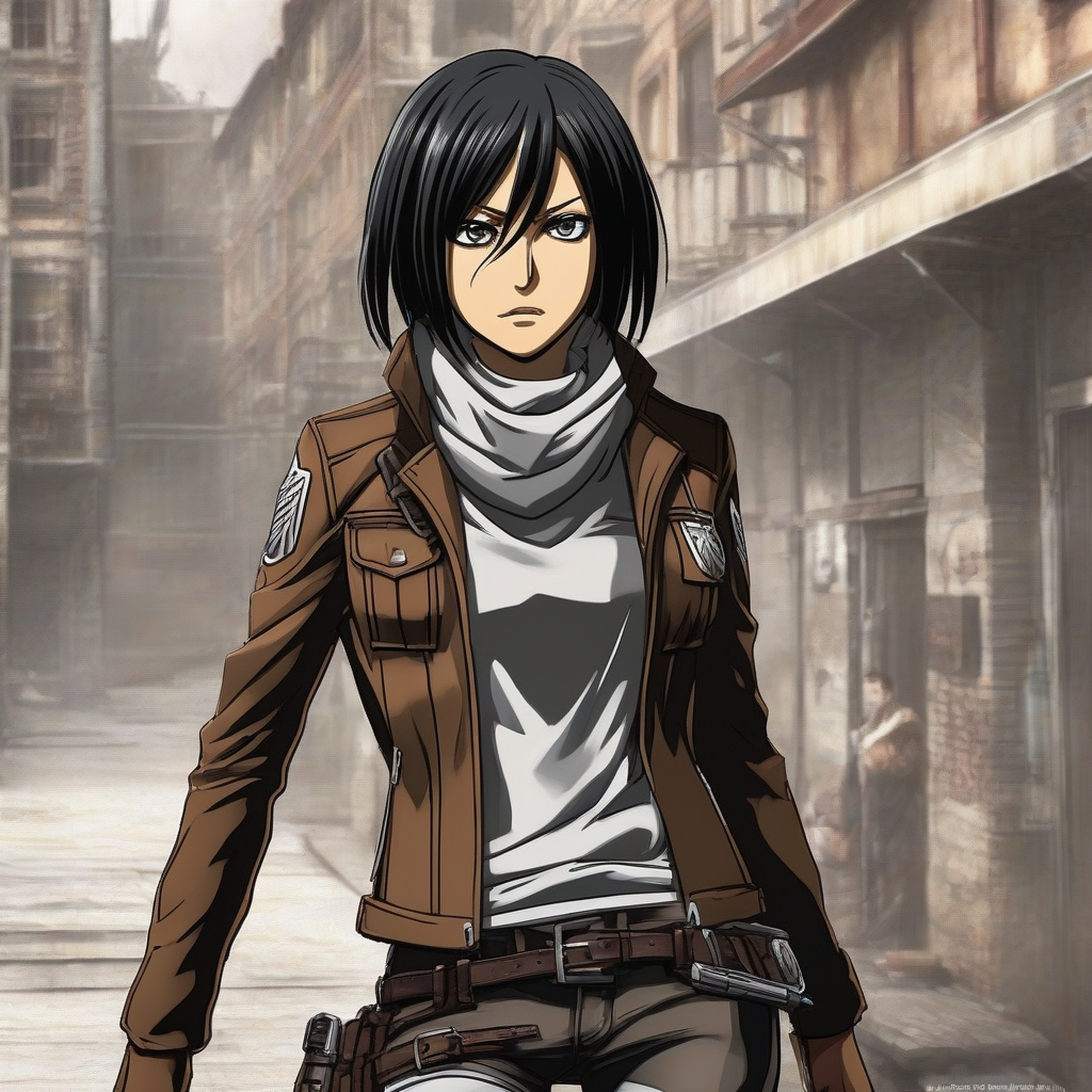 Mikasa_wears_a_leather_jacket_jeans_and_combat_boots_2.png