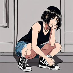 Mikasa_wears_a_trendy_streetwear_outfit_with_a_graphic_t-shirt_and_sneakers_3_small.png