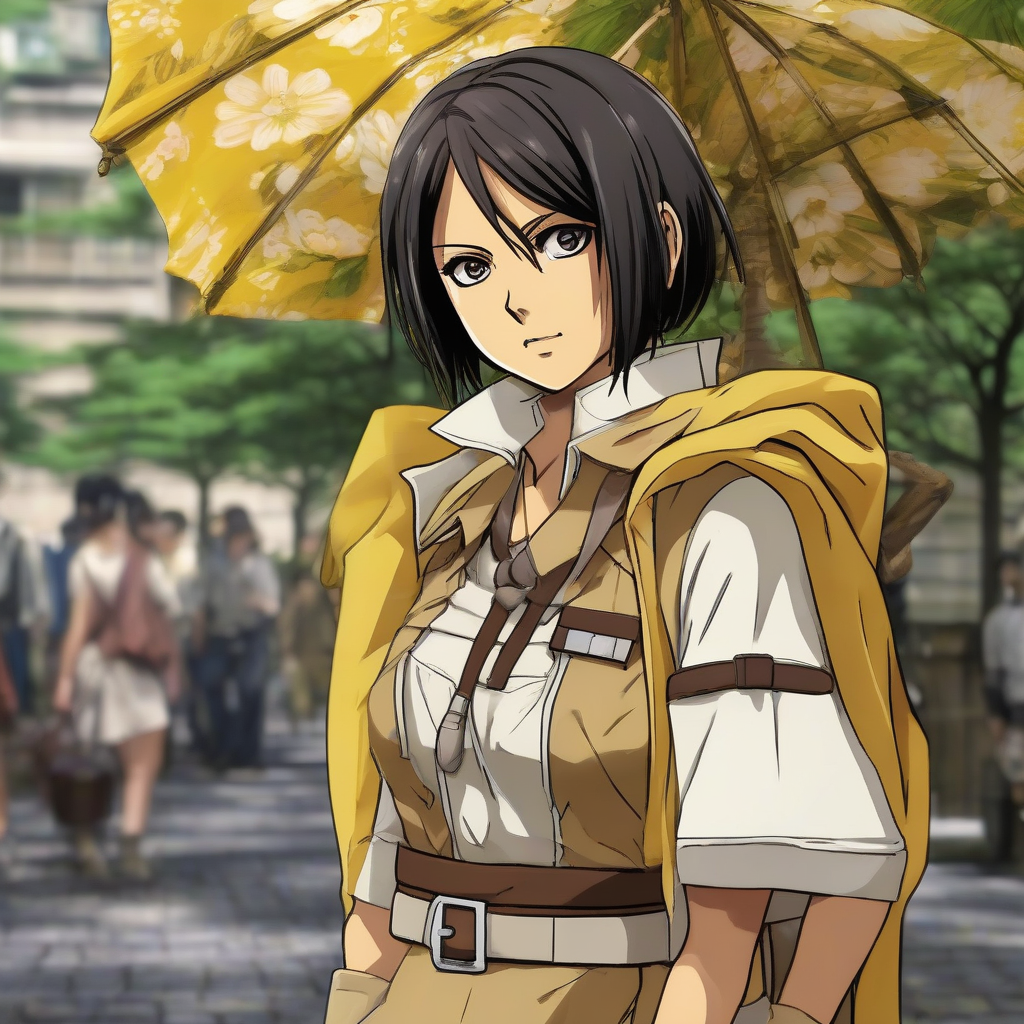 Mikasa_wears_a_yellow_sundress_and_denim_jacket_2.png