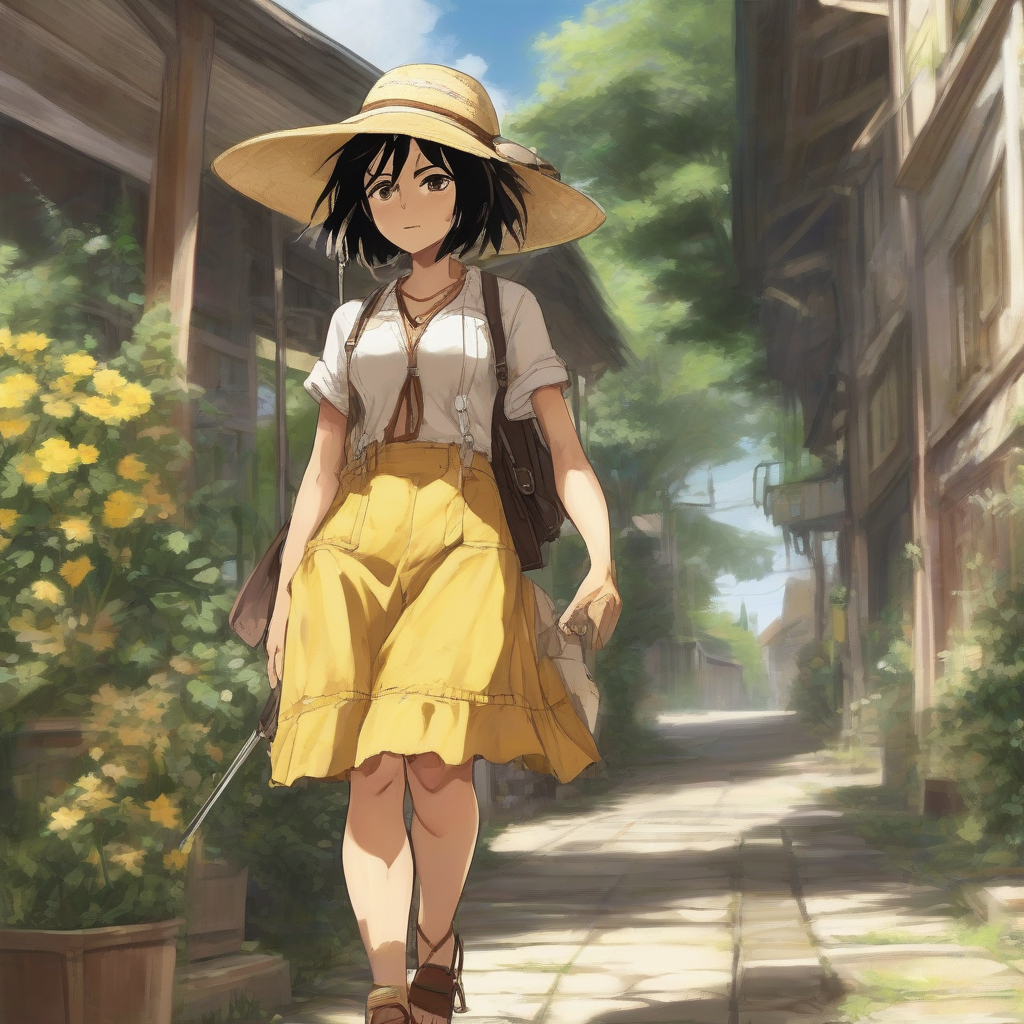 Mikasa_wears_a_yellow_sundress_and_denim_jacket_4.png