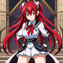 Rias_Gremory_wears_a_black_graphic_t-shirt_distressed_denim_jeans_and_combat_boots_1_small.png