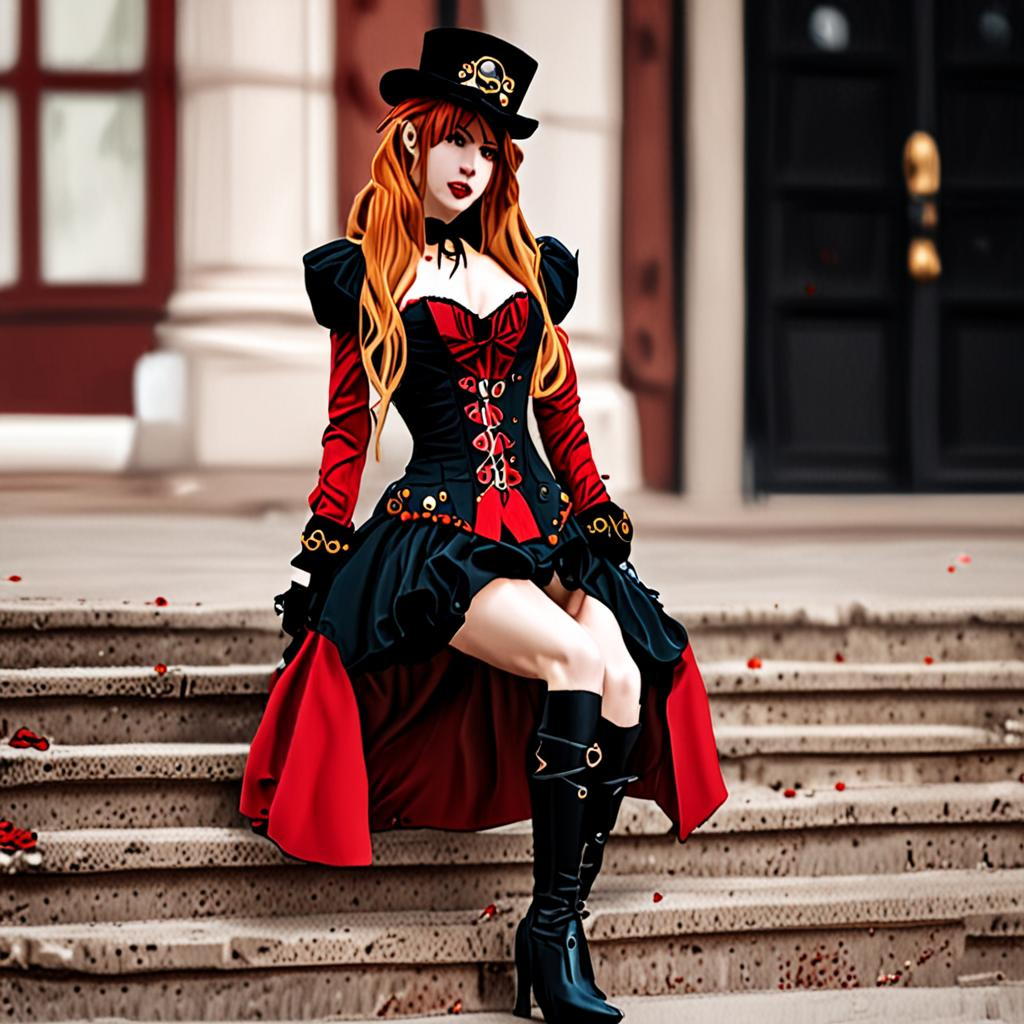 Asuka_wears_a_Steampunk-inspired_Victorian_outfit_3.png