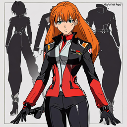 Asuka_wears_a_black_leather_jacket_burgundy_skirt_and_boots_1_small.png