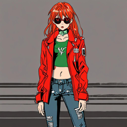 Asuka_wears_a_crimson-red_leather_jacket_black_tee_and_distressed_denim_jeans_3_small.png