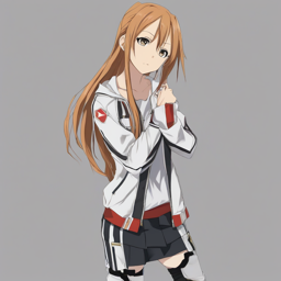 Asuna_Yuuki_wears_a_black_graphic_t-shirt_distressed_denim_and_Vans_sneakers_2_small.png