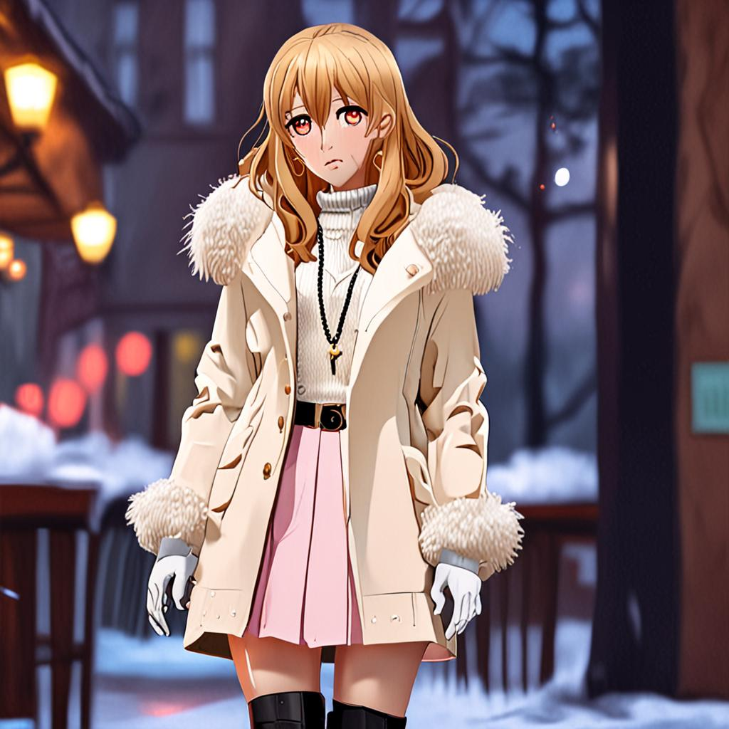 Asuna_wears_a_cream_coat_pink_sweater_and_black_boots_3.png