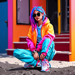 Hestia_wears_a_neon_pink_hoodie_and_distressed_jeans_3_small.png