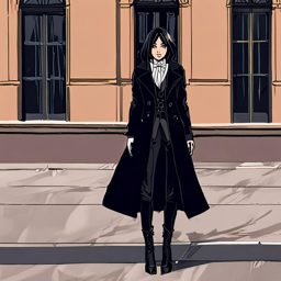 Mikasa_Ackerman_wears_a_black_coat_white_blouse_and_grey_pencil_skirt_3_small.png