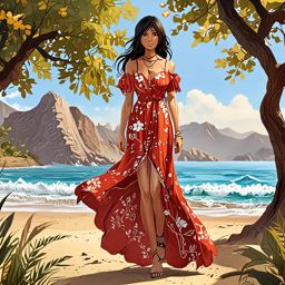 Mikasa_Ackerman_wears_a_bohemian-inspired_floral_maxi_dress_3_small.png