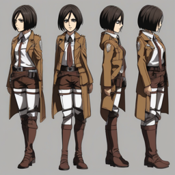 Mikasa_Ackerman_wears_a_graphic_t-shirt_plaid_skirt_and_Vans_sneakers_2_small.png
