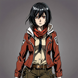 Mikasa_Ackerman_wears_a_pink_leather_jacket_distressed_denim_shorts_and_Vans_sneakers_1_small.png