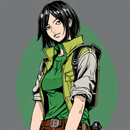 Mikasa_wears_a_black_graphic_t-shirt_distressed_jeans_and_Vans_sneakers_1_small.png
