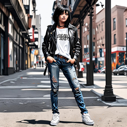Mikasa_wears_a_black_leather_jacket_denim_jeans_and_Vans_sneakers_3_small.png
