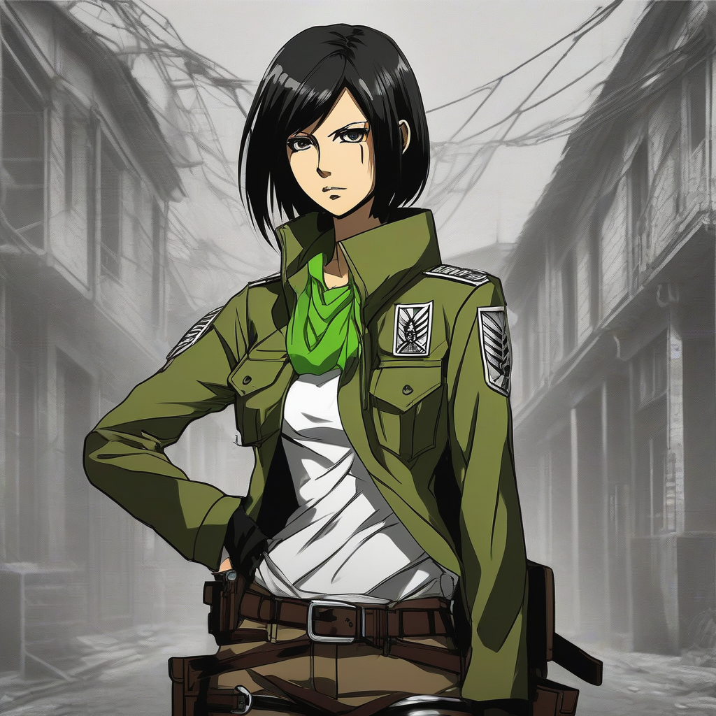 Mikasa_wears_a_black_tee_distressed_jeans_and_chunky_boots_2.png