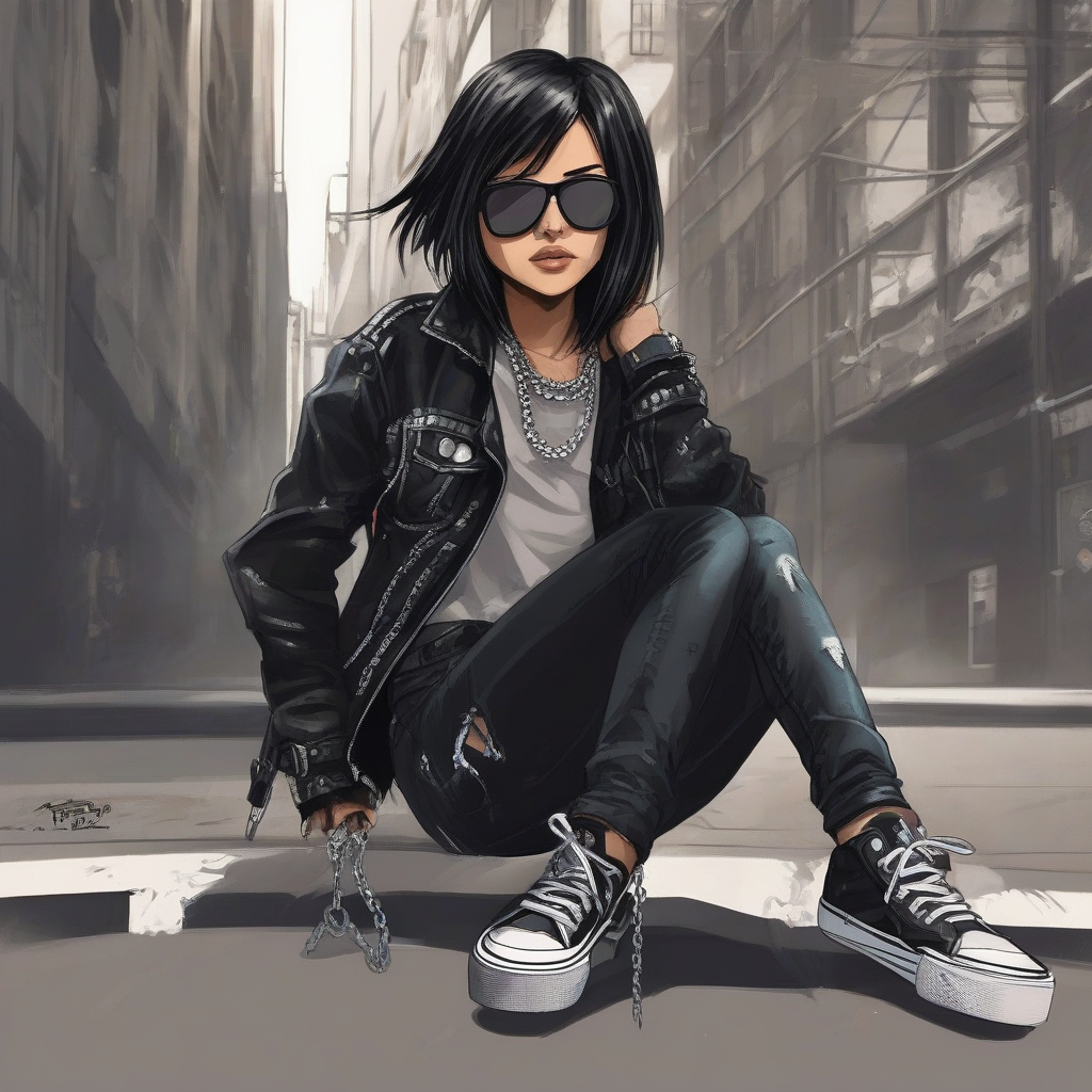 Mikasa_wears_a_bold_all-black_streetwear_outfit_4.png