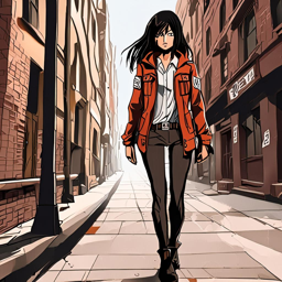 Mikasa_wears_a_streetwear_outfit_with_jeans_graphic_tee_denim_jacket_and_sneakers_1_small.png
