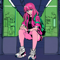 Asuka_Langley_Soryu_wears_a_neon_pink_jacket_distressed_denim_jeans_and_chunky_sneakers_3_small.png