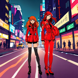 Asuka_wears_a_bold_eclectic_outfit_with_leather_jacket_striped_top_and_skirt_1_small.png