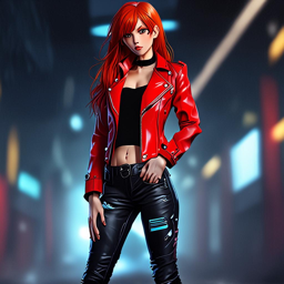 Asuka_wears_a_leather_jacket_red_blouse_distressed_jeans_and_boots_3_small.png