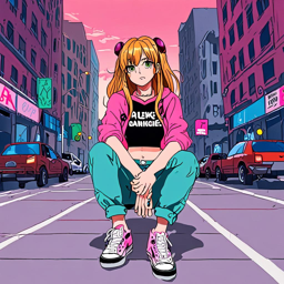 Asuka_wears_a_pink_bikini_top_and_distressed_denim_jeans_with_black_Vans_sneakers_3_small.png