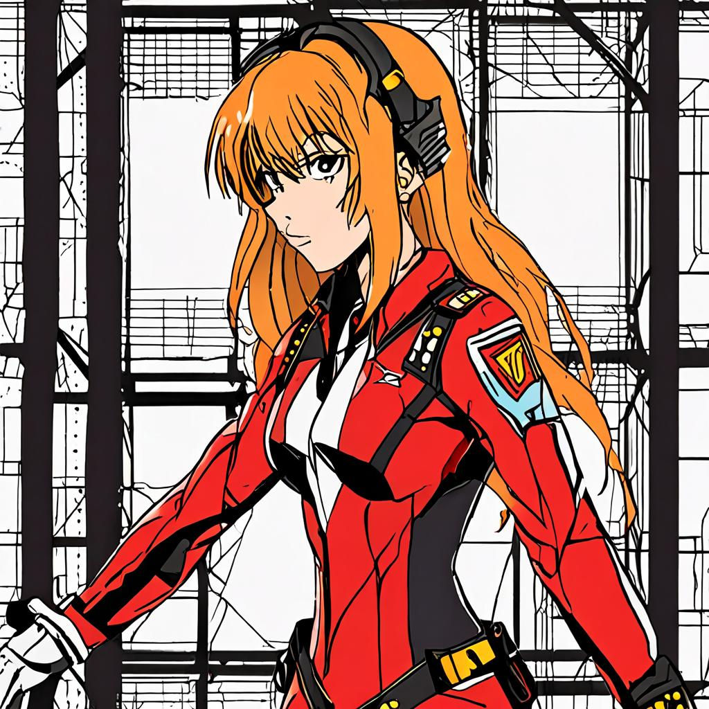 Asuka_wears_a_plaid_skirt_and_leather_jacket_1.png