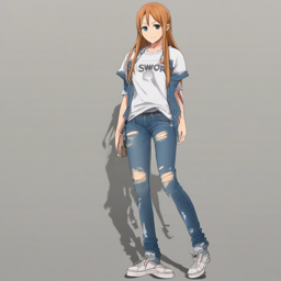 Asuna_Yuuki_wears_a_vintage_band_tee_distressed_denim_and_Vans_sneakers_2_small.png