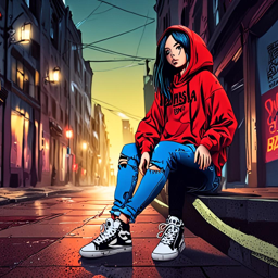 Mikasa_Ackerman_wears_a_Balenciaga_hoodie_distressed_denim_jeans_and_Vans_sneakers_3_small.png
