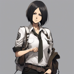 Mikasa_Ackerman_wears_a_black_graphic_tee_distressed_jeans_and_Vans_sneakers_2_small.png