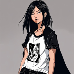 Mikasa_Ackerman_wears_a_black_graphic_tee_distressed_jeans_and_Vans_sneakers_3_small.png