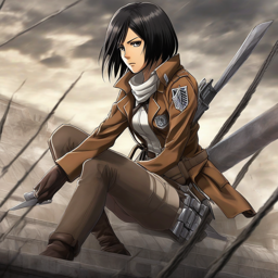Mikasa_Ackerman_wears_a_black_leather_jacket_dark_grey_and_purple_ombre_skirt_and_black_boots_2_small.png
