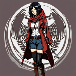 Mikasa_Ackerman_wears_a_graphic_t-shirt_distressed_jeans_and_Vans_sneakers_1_small.png