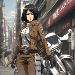 Mikasa_Ackerman_wears_a_leather_jacket_poets_shirt_distressed_jeans_and_combat_boots_2_small.png
