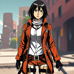 Mikasa_wears_a_black_and_neon_green_jumpsuit_1_small.png