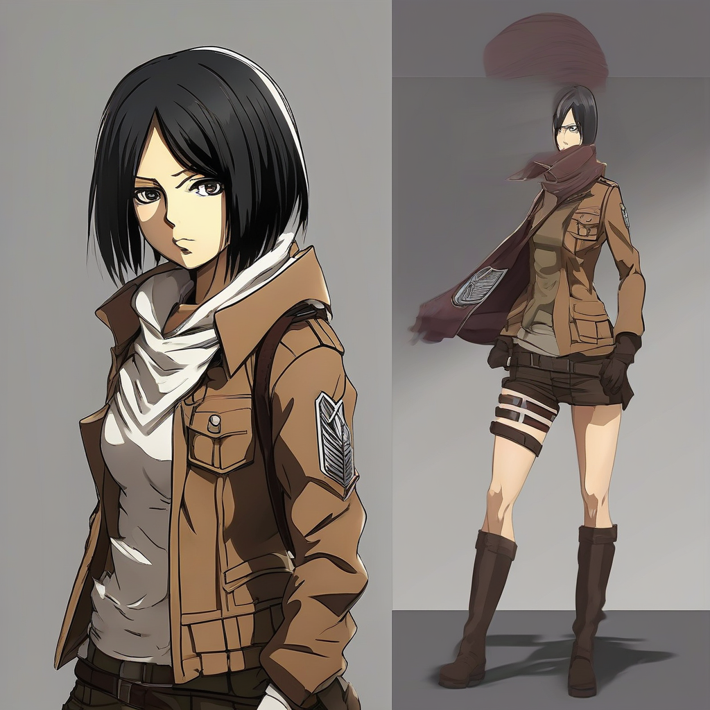 Mikasa_wears_a_black_and_neon_green_jumpsuit_2.png