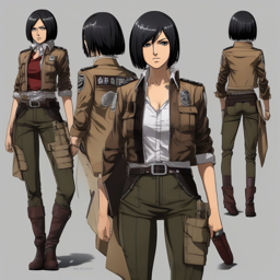 Mikasa_wears_a_black_and_white_graphic_t-shirt_distressed_jeans_and_combat_boots_2_small.png