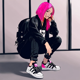 Mikasa_wears_a_black_graphic_t-shirt_distressed_jeans_and_Adidas_sneakers_3_small.png