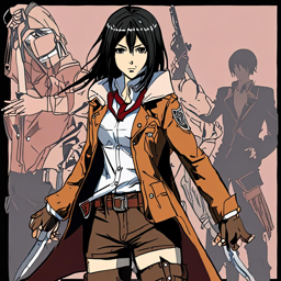 Mikasa_wears_a_black_leather_jacket_white_blouse_and_black_skirt_with_boots_1_small.png