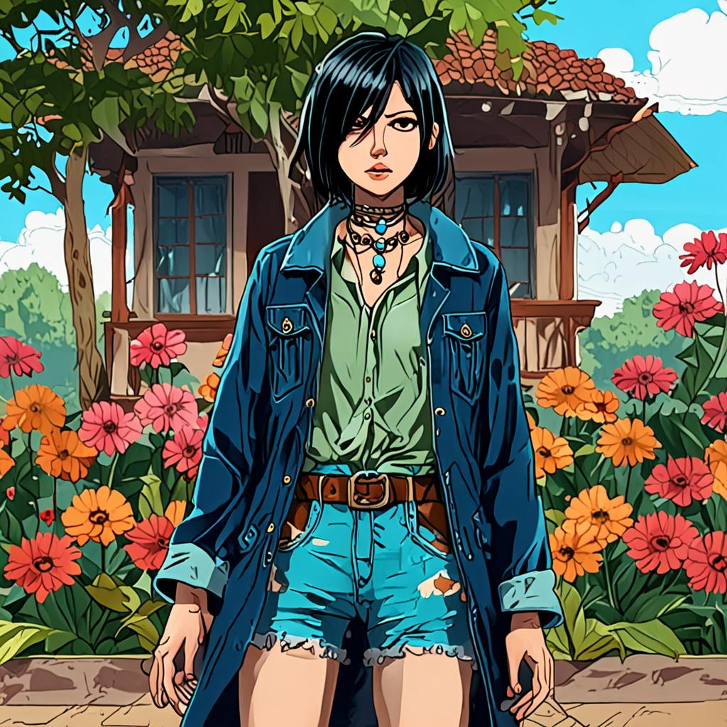 Mikasa_wears_a_boho-chic_maxi_dress_and_denim_jacket_3.png