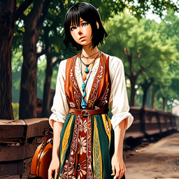 Mikasa_wears_a_boho-chic_outfit_including_a_flowy_maxi_dress_and_ankle_boots_3_small.png