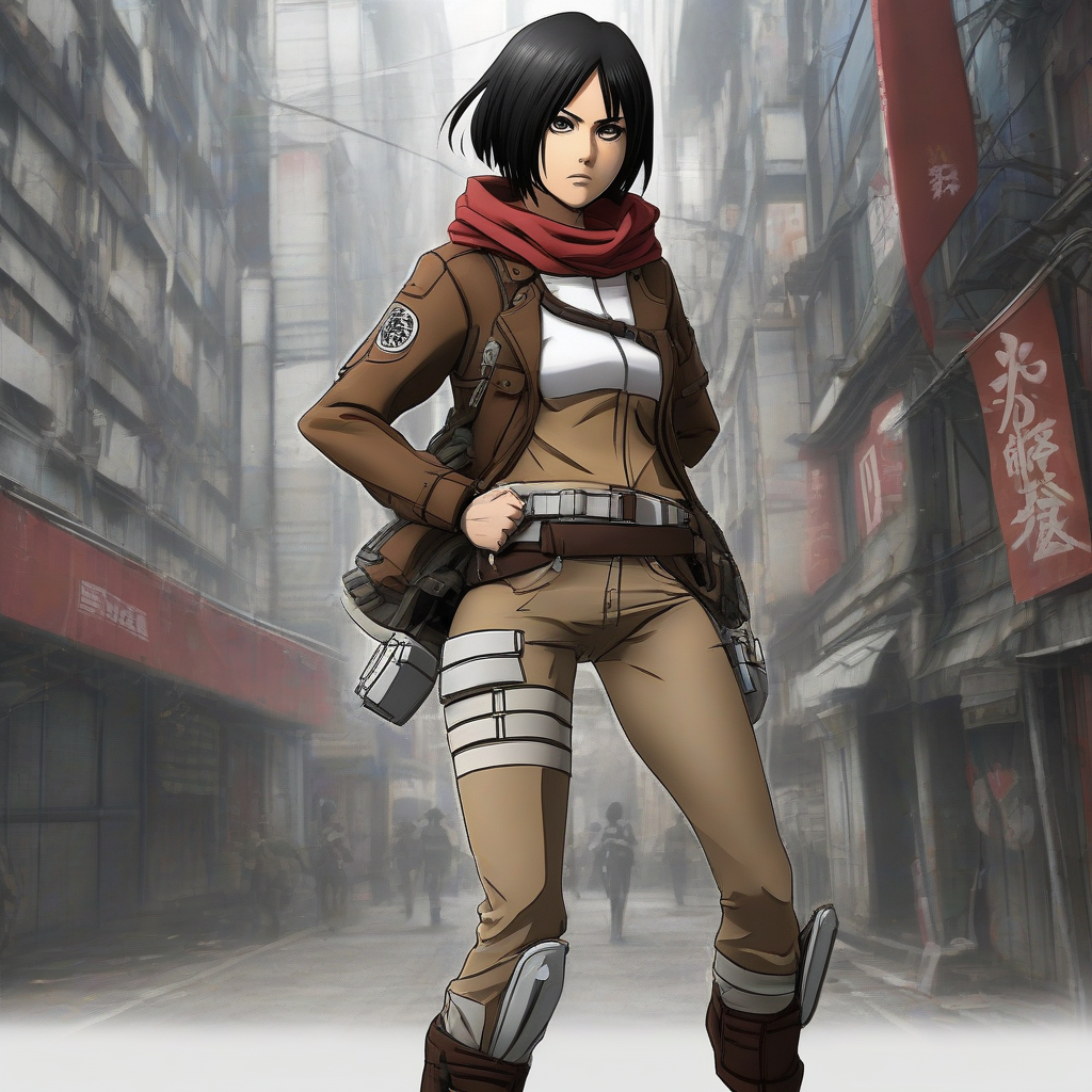 Mikasa_wears_a_graphic_tee_pink_hoodie_and_denim_jacket_2.png